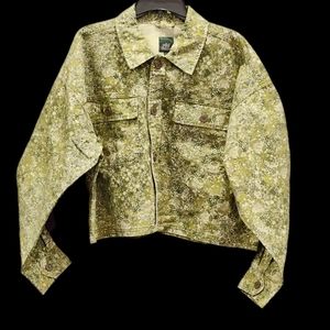 Wild Fable Floral Print Denim Jacket - Size XL ⭐️NWT!⭐️